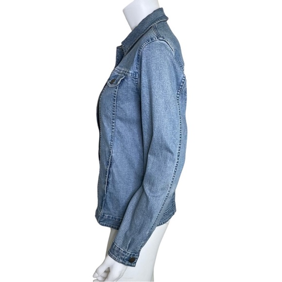 Vintage Blue Willi’s Jean Jacket Womens Size M Medium Wash - Picture 3 of 6